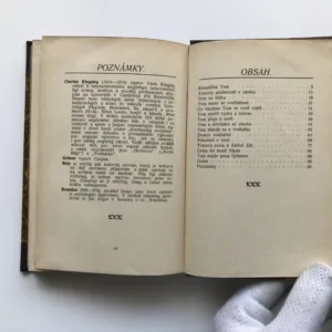 Básně k památce Husově / Miscelly / Vodňátka, Jan Hejret, Gustav Dörfl, Charles Kingsley