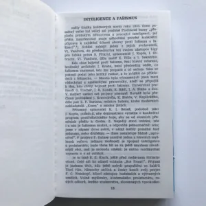 Česká inteligence a protifašistická fronta (K bojům a svazkům třicátých let), Květa Hyršlová