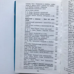 Česká inteligence a protifašistická fronta (K bojům a svazkům třicátých let), Květa Hyršlová