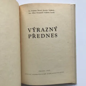 Výrazný přednes, Vladimír Ženatý, Jaroslav Hubáček, Milan Romportl, Vladimír Staněk