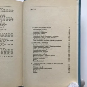 Člověk a instituce (Antinomie moderní demokracie), František Šamalík