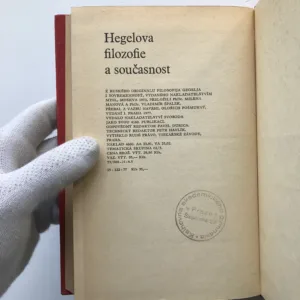 Hegelova filozofie a současnost, kolektiv autorů