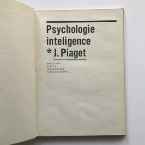 Psychologie inteligence, Jean Piaget
