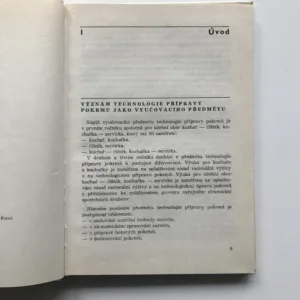 Technologie přípravy pokrmů pro 1. ročník středních odborných učilišť, Mikuláš Matejka, Irena Balagová