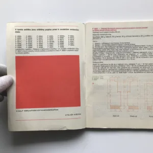 Sešit popisů prací, část I.