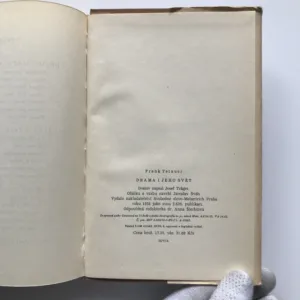 Drama i jeho svět, Frank Tetauer