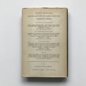 Drama i jeho svět, Frank Tetauer