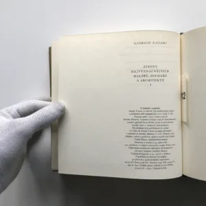 Životy nejvýznačnějších malířů, sochařů a architektů I, Giorgio Vasari