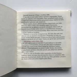 Co o sobě říkám, nejsem jen já (+ gramodeska a věnování autora), Josef Rybák