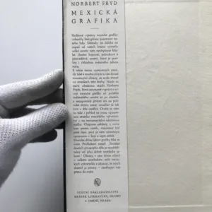 Mexická grafika (věnování autora), Norbert Frýd