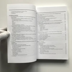 Germany and the East Central Europe since 1990, Vladimír Handl, Jan Hon, Otto Pick