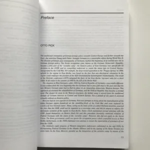 Germany and the East Central Europe since 1990, Vladimír Handl, Jan Hon, Otto Pick