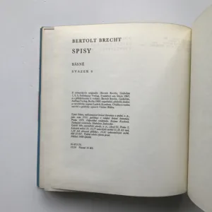 Básně VI., Bertolt Brecht