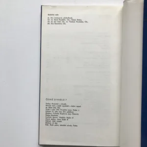 Otakar Hostinský o divadle, Otakar Hostinský, Miloš Jůzl