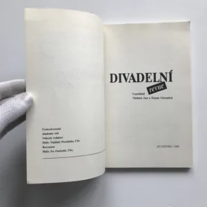 Divadelní revue, Vladimír Just, Štěpán Otčenášek