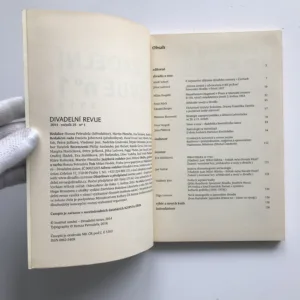 Divadelní revue No. 1/2014, kolektiv autorů