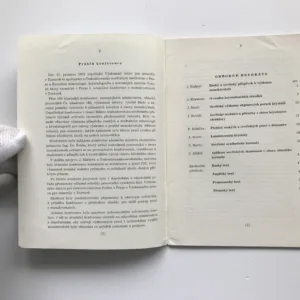 I. celostátní konference o monokrystalech v Turnově 11. prosince 1953 – Sborník referátů