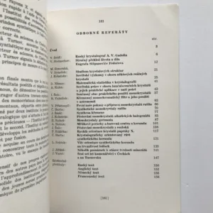 II. celostátní konference o monokrystalech v Turnově 4. a 5. listopadu 1954 – Sborník referátů