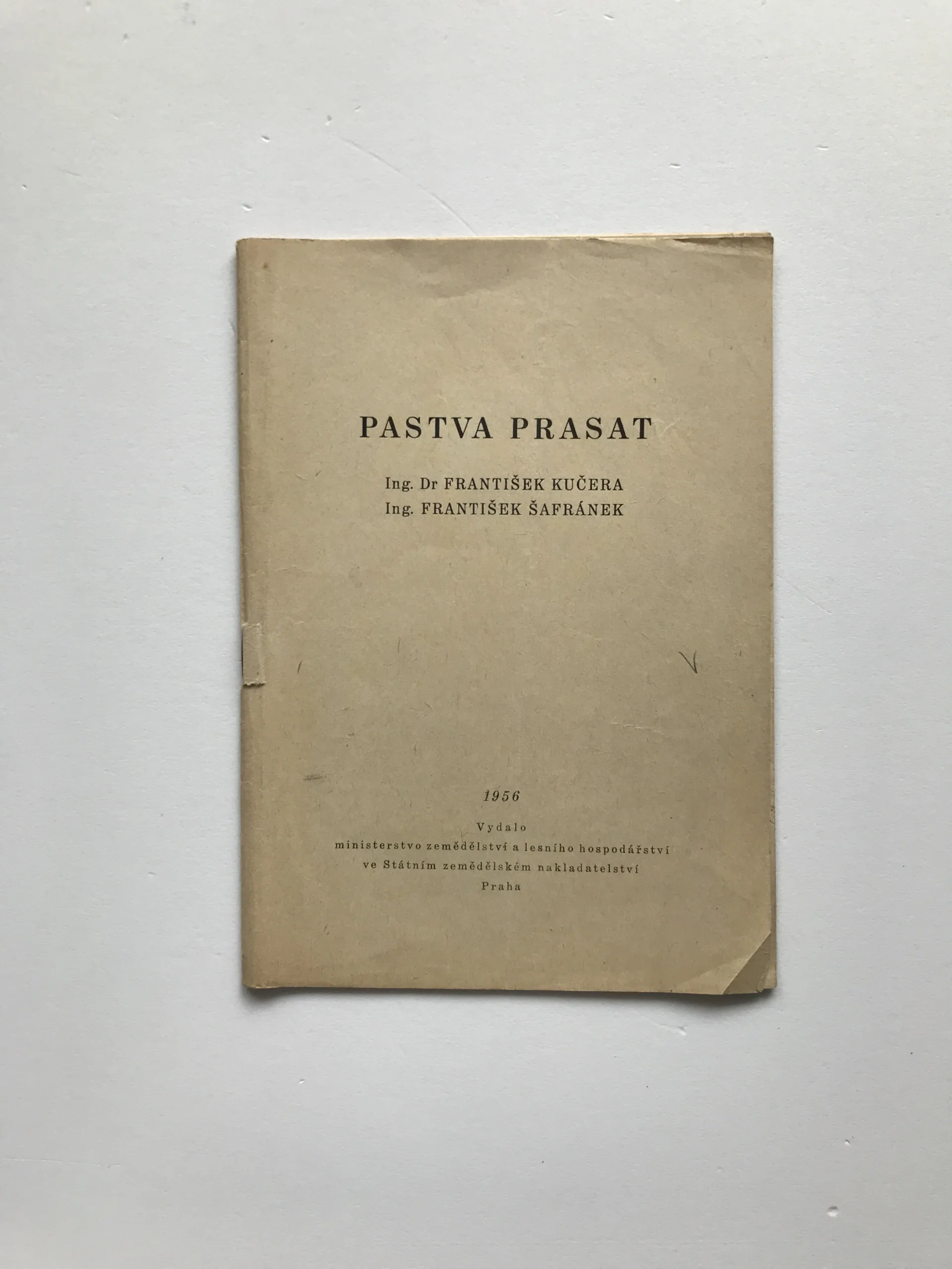 Pastva prasat, František Kučera, František Šafránek