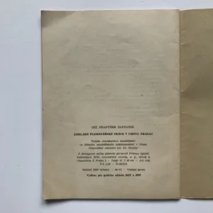 Základy plemenářské práce v chovu prasat, František Šafránek