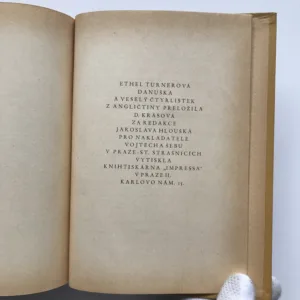 Danuška a veselý čtyřlístek, Ethel Turnerová, Jiří Wowk