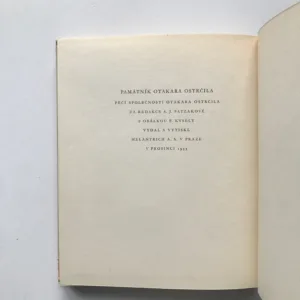 Památce Otakara Ostrčila, A. J. Patzaková
