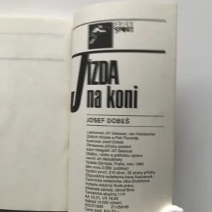 Jízda na koni (Trénink jezdce a koně ve skokovém ježdění, všestrannosti a drezúře), Josef Dobeš