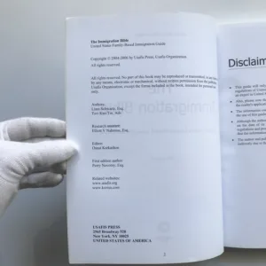 The Immigration Bible (United States Family-Based Immigration Guide), Liam Schwartz, Tsvi Kan-Tor