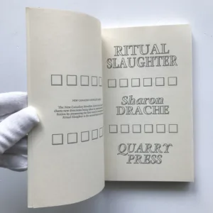 Ritual Slaughter, Sharon Drache