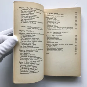Person/Planet (The Creative Disintegration of Industrial Society), Theodore Roszak