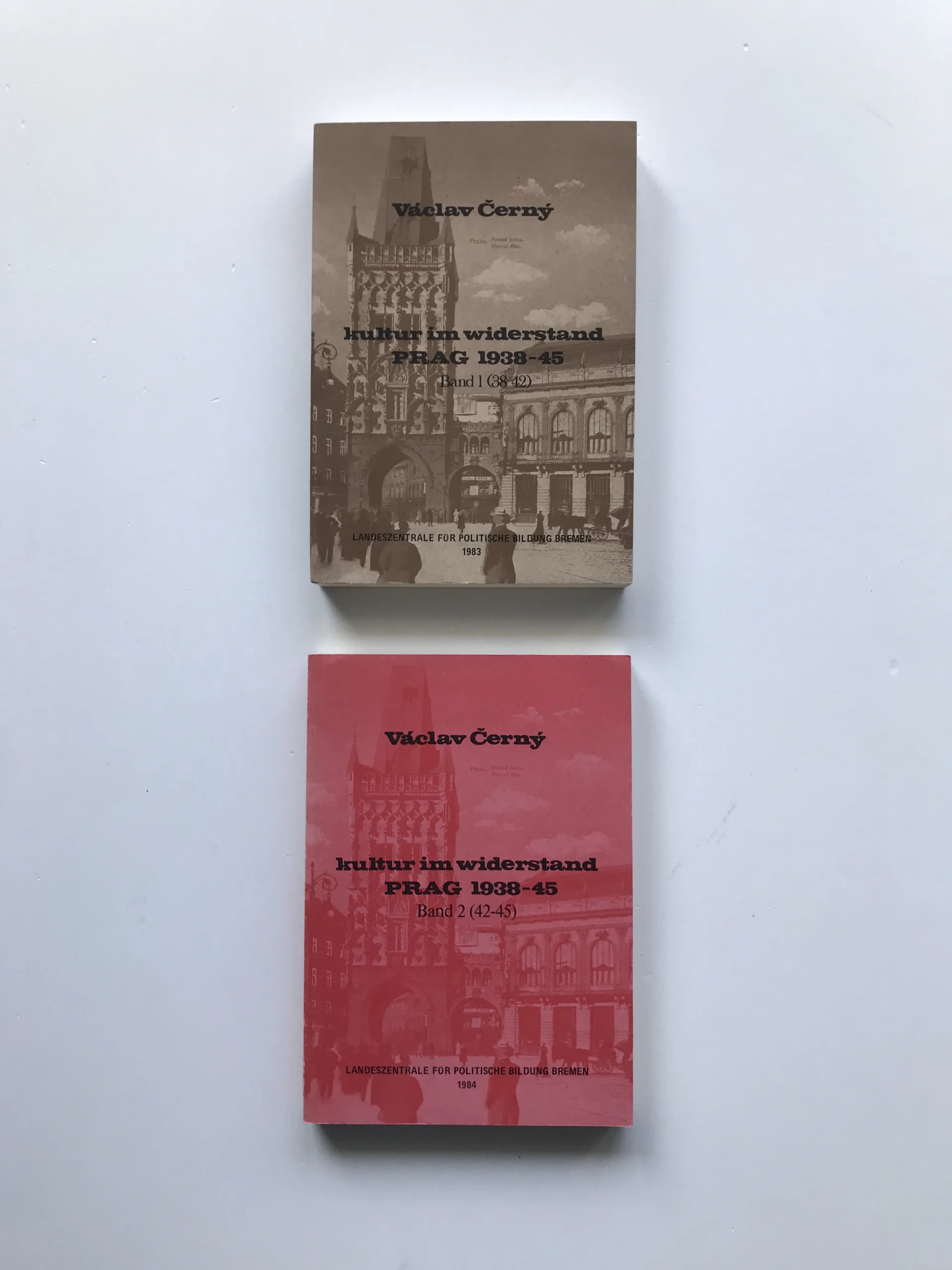 Kultur im widerstand – Prag 1938-1945 (Band 1 + Band 2), Václav Černý