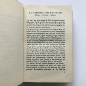 Unterwelt der Politik, H. R. Berndorff