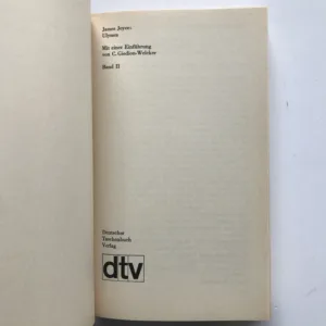 Ulysses (Band 1 + Band 2), James Joyce