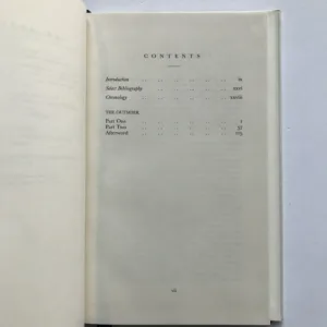 The Outsider, Albert Camus