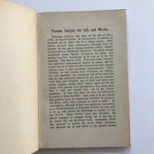 On Heroes, Hero-Worship and the Heroic in History, Thomas Carlyle