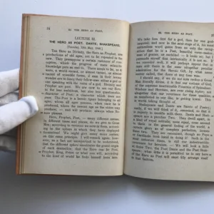 On Heroes, Hero-Worship and the Heroic in History, Thomas Carlyle