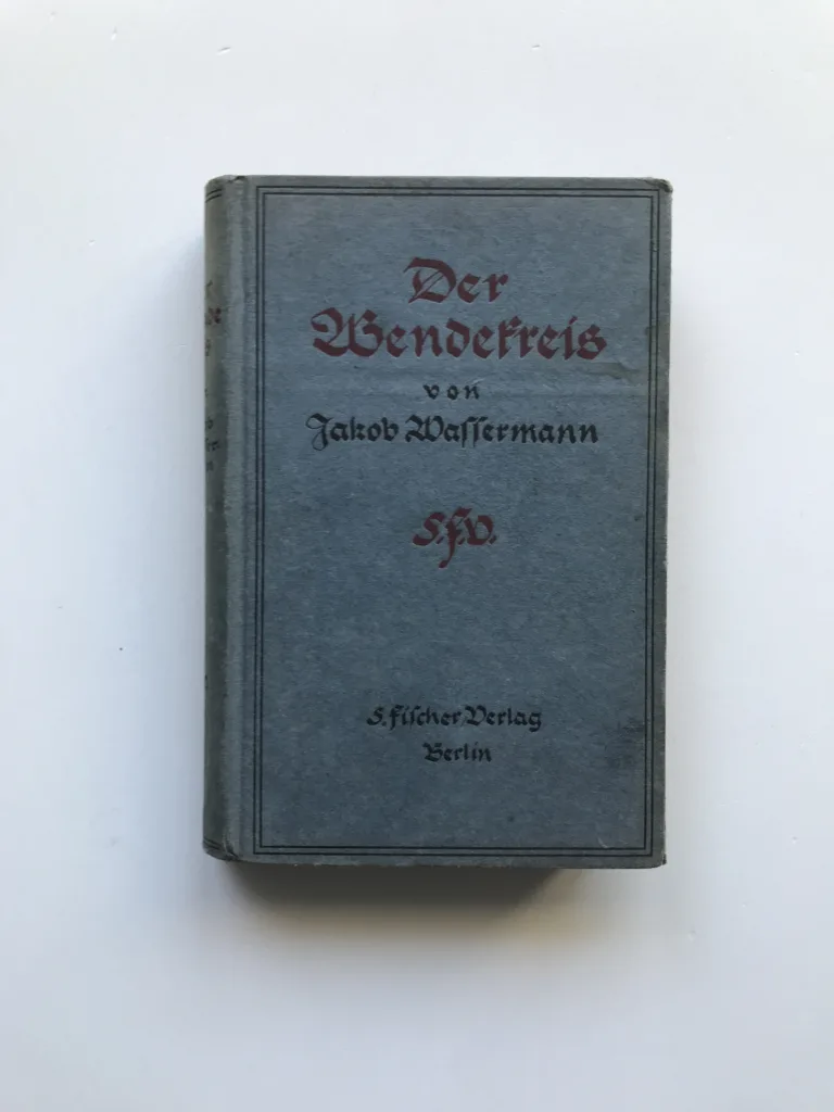 Der Wendekreis, Jakob Wassermann