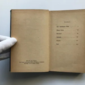 Der Wendekreis, Jakob Wassermann