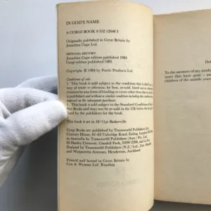 In God's Name (An Investigation into the Murder of Pope John Paul I), David Yallop