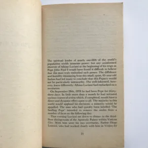 In God's Name (An Investigation into the Murder of Pope John Paul I), David Yallop