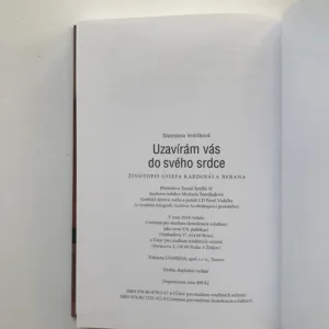 Uzavírám vás do svého srdce (Životopis Josefa Kardinála Berana), Stanislava Vodičková