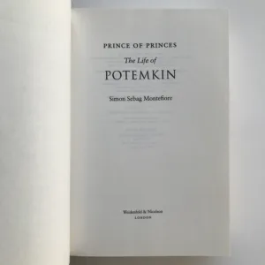 The Life of Potemkin (Prince of Princes), Simon Sebag Montefiore