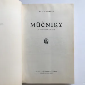 Múčniky (IV. rozšírené vydanie), Mária Hajková