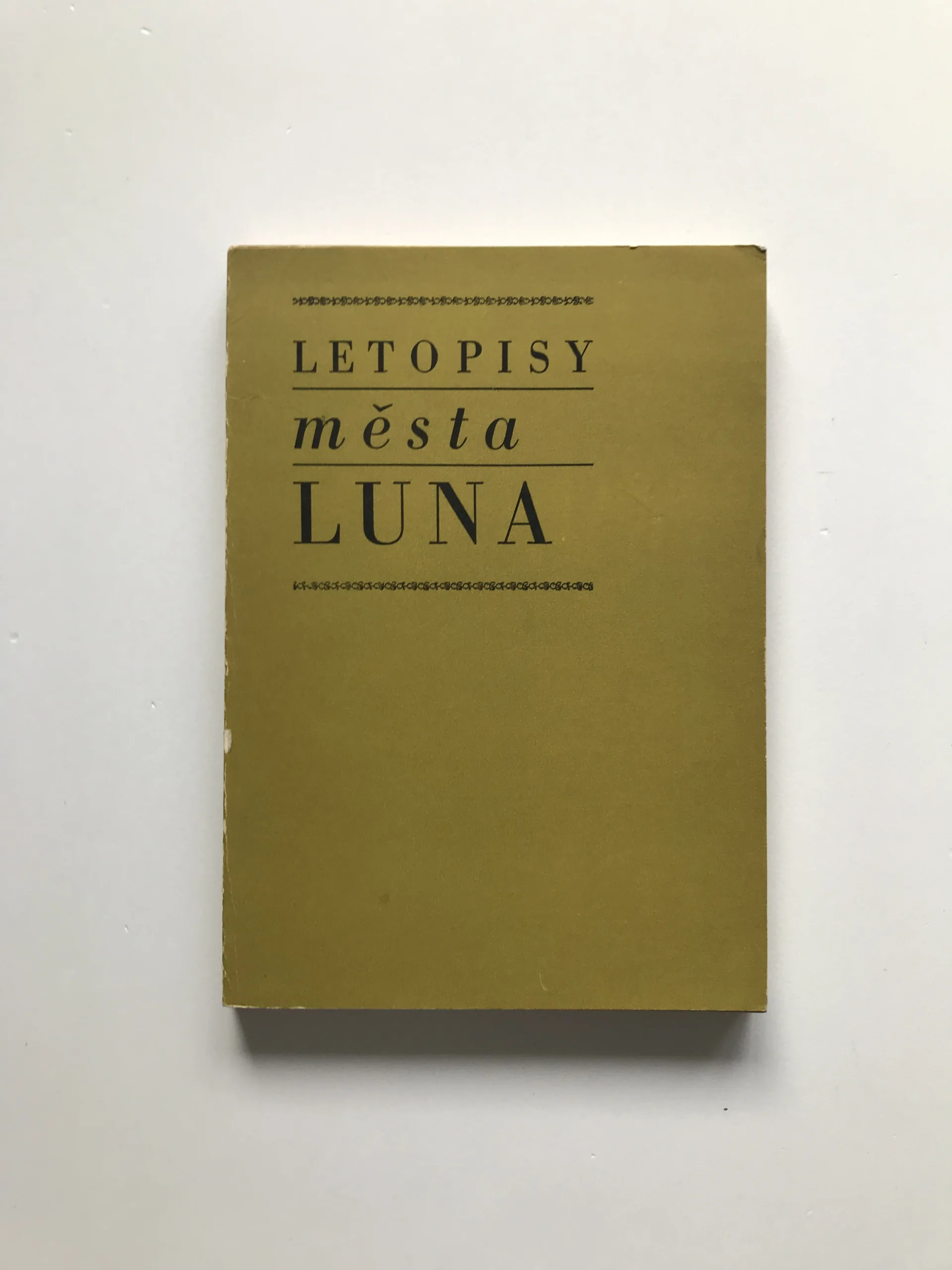 Letopisy města Luna (podpis B. Lůžek), Jan Mojžíš, Bořivoj Lůžek