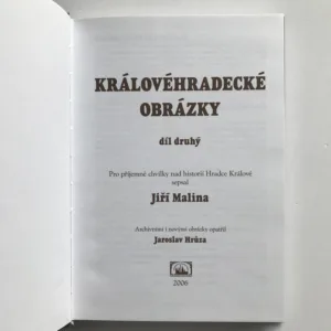 Královehradecké obrázky (2. díl), Jiří Malina