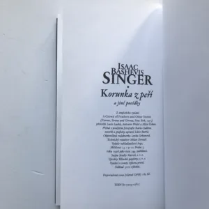 Korunka z peří, Isaac Bashevis Singer