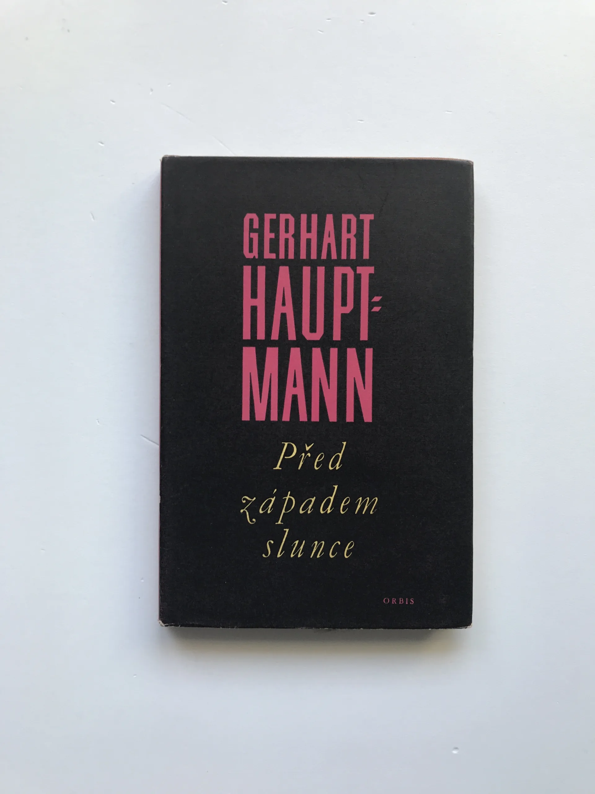 Před západem slunce (Drama o pěti dějstvích), Gerhart Hauptmann