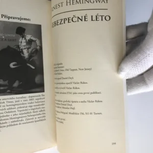 Nebezpečné léto, Ernest Hemingway