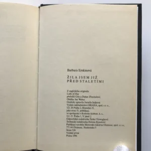 Žila jsem již před staletími, Barbara Erskinová