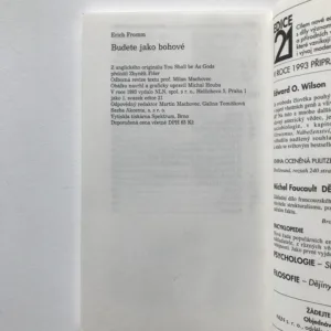 Budete jako bohové (Radikální interpretace Starého zákona a jeho tradice), Erich Fromm